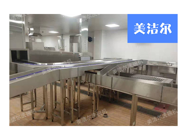 美潔爾分享|大型食堂配什么洗碗機(jī)，選對(duì)才有效果