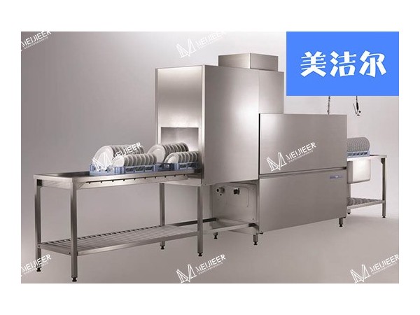 沒有使用工業大型洗碗機的大型食堂會是什么樣子？